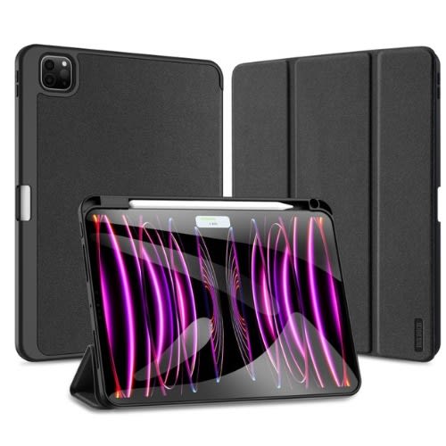 2024 Ipad Pro 11 Smart Hard Quality Leather Case With S Pen Space Holder