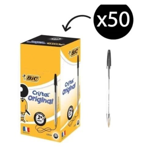 Bic Biro- Black - 50pcs