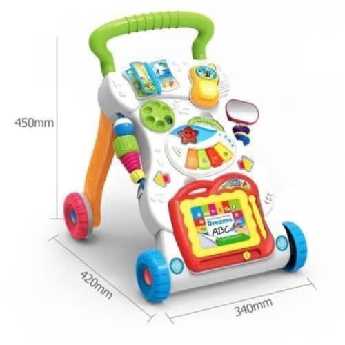 Multifunctional Baby Activity Push Walker