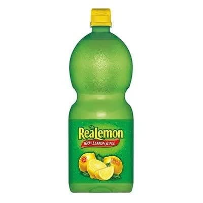 Realemon Lemon Juice 100% - 48oz