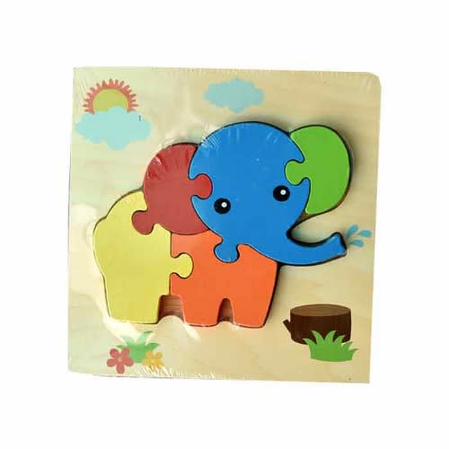 Animals Toys - Pieces Of Wooden Puzzle Cognition