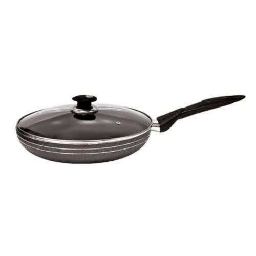 Rashnik Non-stick Fry Pan With Lid - 28cm