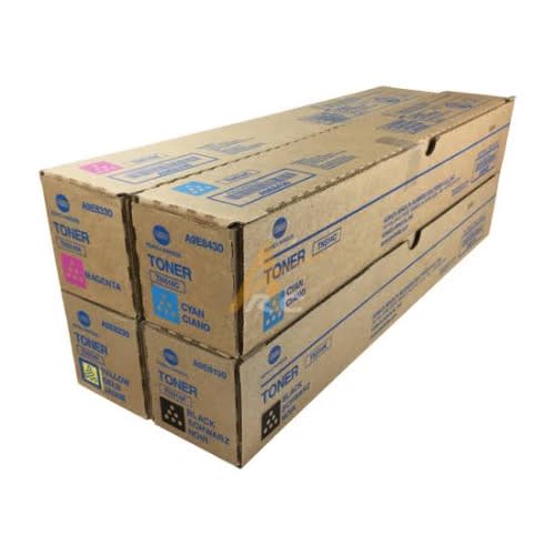 Konika Minolta Tn-514 Toner Cartridge For Bizhub C458 C558 C658 Complete Set