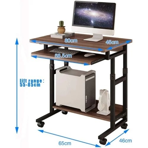 Desk Laptop Table With Keyboard Tray