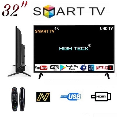 High Teck 32'' Full HD Smart TV - Black