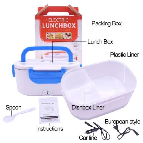 Electric Lunch Box with Plastic Inner