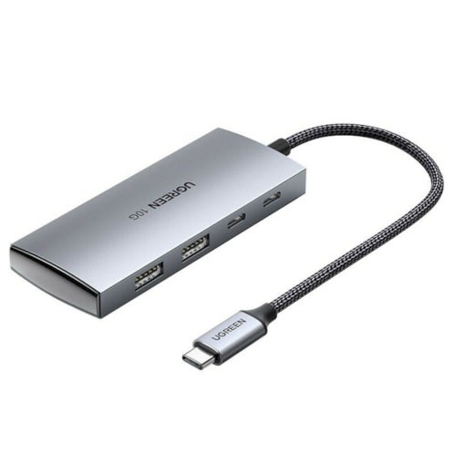 Usb-c To 2× Usb 3.1+2×USB-C Adapter 10g