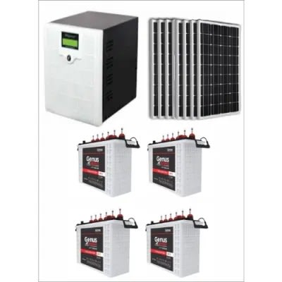 Afripower 3.5kva Inverter + 230ah x 4 Units  Genus Tubular Battery & 8 Units Solar Panels