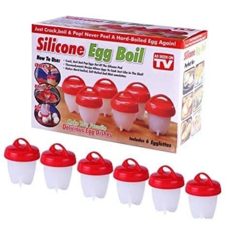 Silicone Egg Boiler -6Pieces