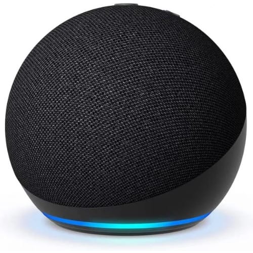 Echo Dot 5th Gen - Smart Speaker With Alexa- Charcoal