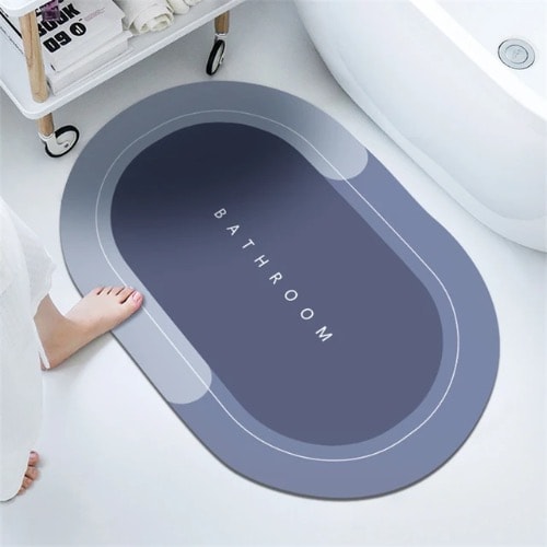 Absorbent Door Mat / Round Shape Floor & Foot Mat