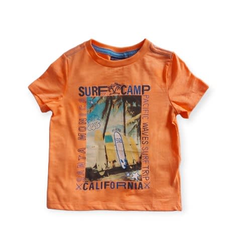 Surf Beach Print Boy Top