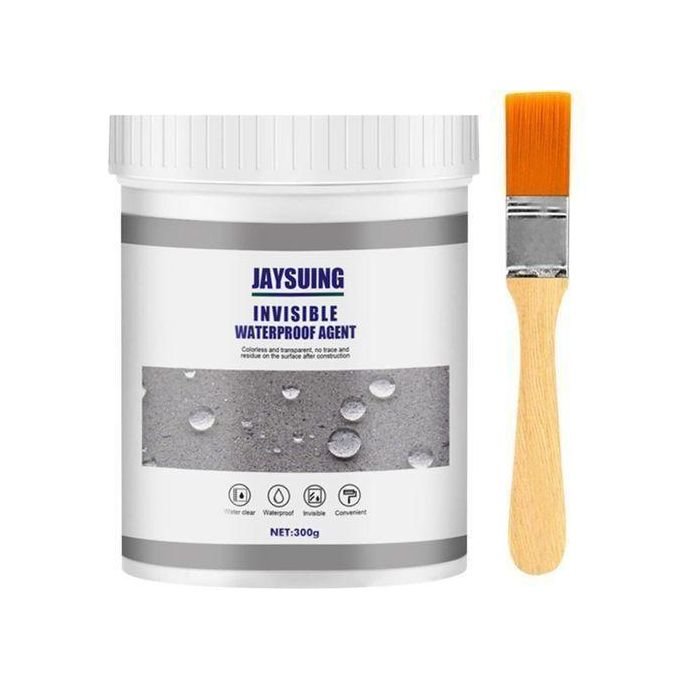 JAYSUING Waterproof Sealant, Invisible Waterproof Agent for Bathroom, Tiles, Walls, Roof, Cement Surface, Edge Cracks