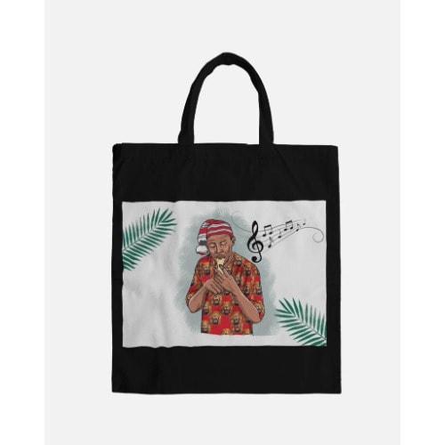 Percussion- Tote Bag- Black