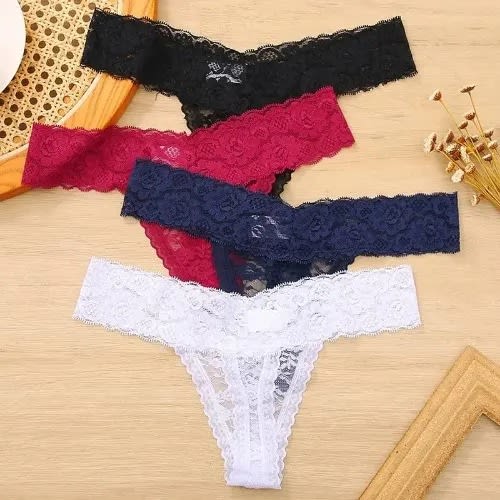 Ladies Lace Panties -  6pcs