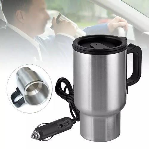 Electric Plug-in Car Travel Mug - Large Size - 400ml