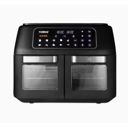 Dual Compartment Digital Air Fryer Oven - 11l - 2400w