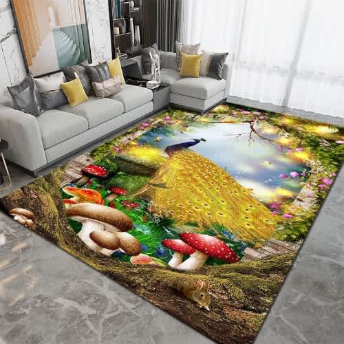Big Size Center Rug-230cm X 160cm