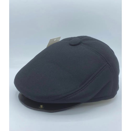 Classic Pin Down Black Panama Papas Cap