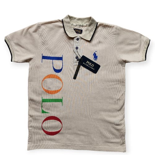 Boy Polo- Cream