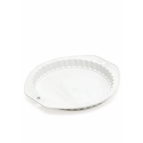 Silicone Pie Baking Pan - 29 Cm - White