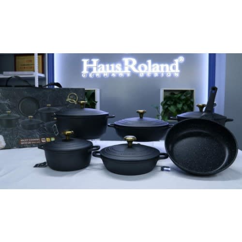 Luxury Cast Granite Complete Cookware Set