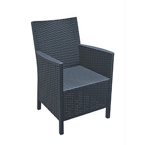 Rattan Design Armrest Chair