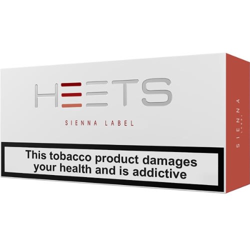 HEETS Sienna Selection - 10 Packets - 200 Sticks