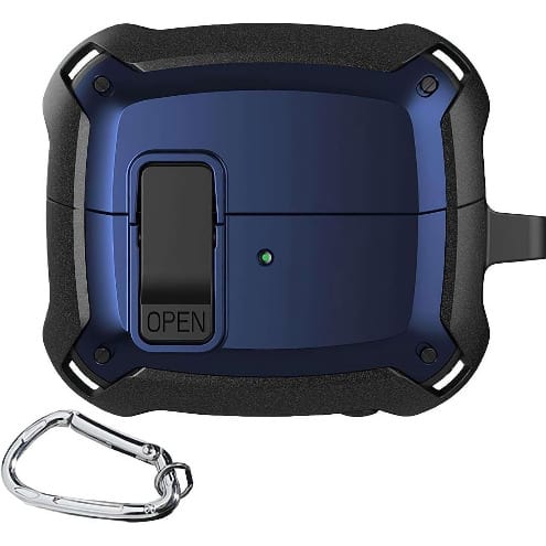 Shockproof Full Body Case For Samsung Buds 3/ Buds 3 Pro - Blue