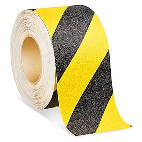 Anti Slip Tape -  2x10m - Black & Yellow
