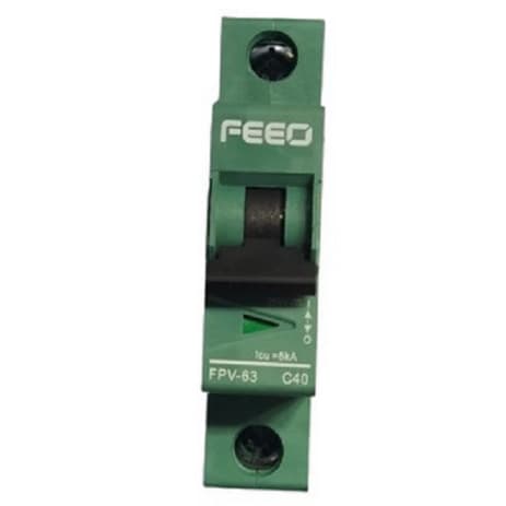 FEEO 1p 40a Mcb Miniature Dc Circuit Breaker