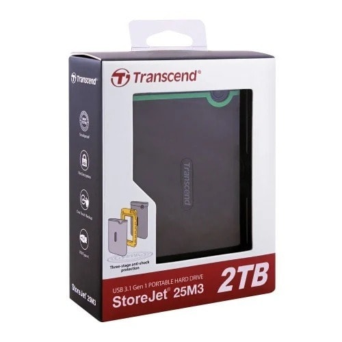 Storejet 25m3 2.5-inch 2TB Portable External Hard Drive