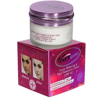 Facial Whitening And Spot Removing Cream - Spf 18 - 30ml