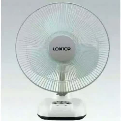Rechargeable Table Fan - 12"