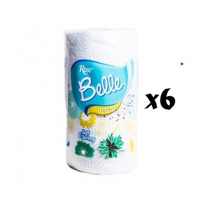Belle Kitchen Towel - 6 Rolls