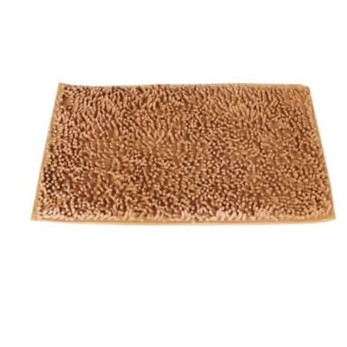 Bathroom/living Room Non-slip Thick Absorbent Doormat -Large Size - Brown