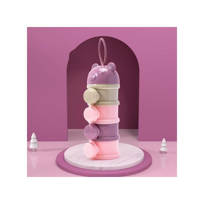 1 Piece Milk Box Baby Container Stackable Newborn 4 Layers