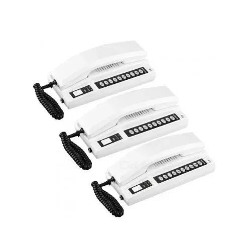 Set Of 3 Far Distance Wireless Intercom Phone