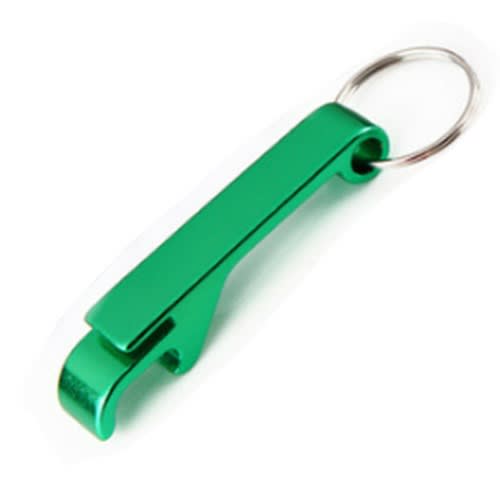 Key Chain Beer Bottle Opener - Green