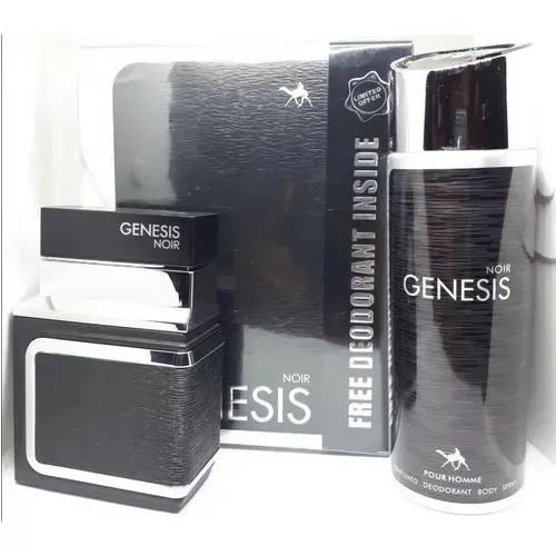 Noir Men's Perfume - 100ml With Body Spray