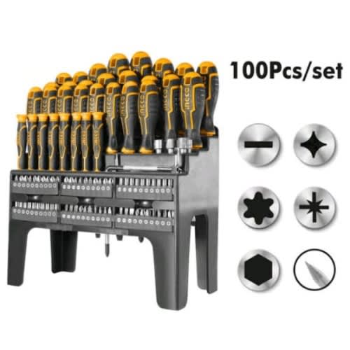 Ingco Screwdriver Set - 100pcs