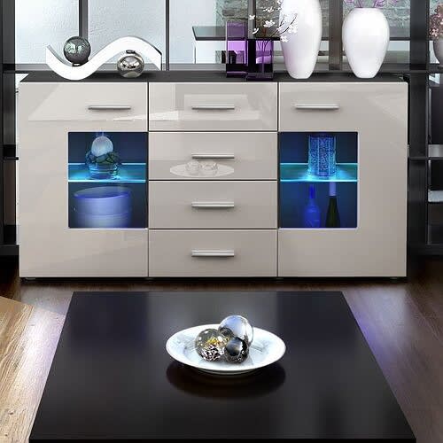 Sadia Besant Side Board - Cream