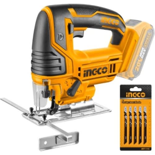 Ingco Cordless Jig Saw With Battery And Changer - 20v