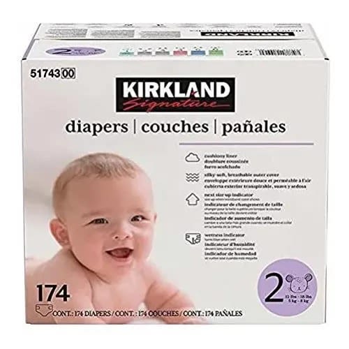 Baby Comfortable Diapers - Size 2 - 174 Count