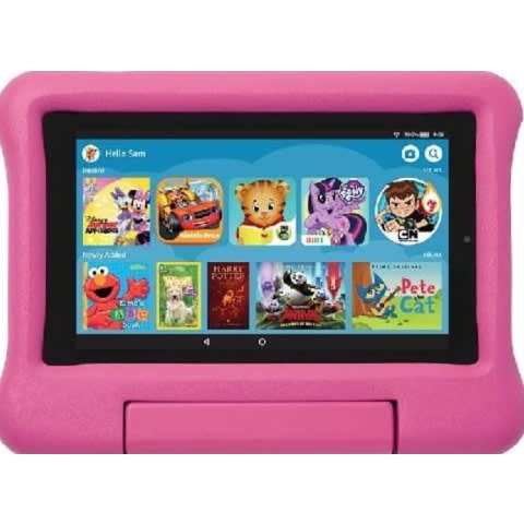 Fire 7kids Pro Tablets 16GB ROM - 1GB RAM + Pink Proof Case