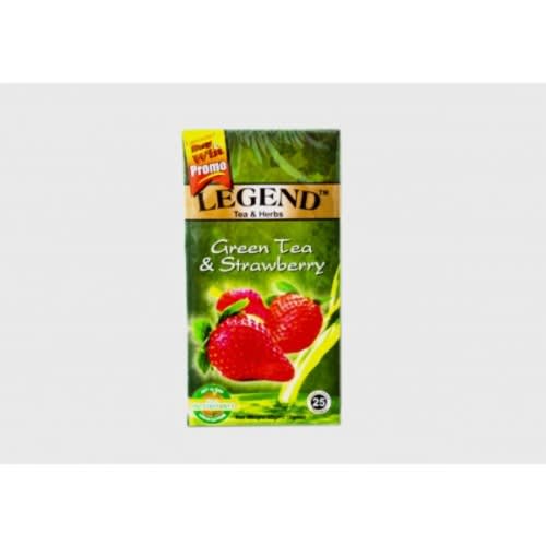 Green Tea & Strawberry Tea - 25 Teabag