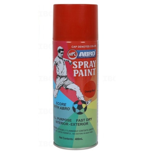 Abro All-purpose Fast Dry Spray Paint (red) - 400ml