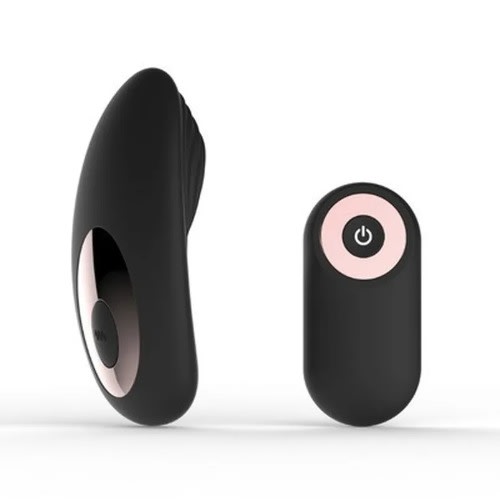 Black Remote Control Egg Vibrator + Free Dice