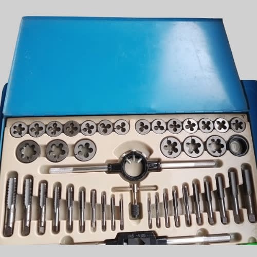 45 Piece 1/4"-1" Imperial Combination Tap & Die Set