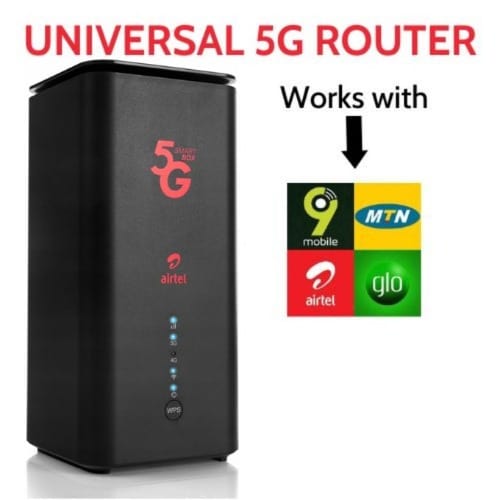 Airtel Universal 5G Router With One Unlimited Subscription